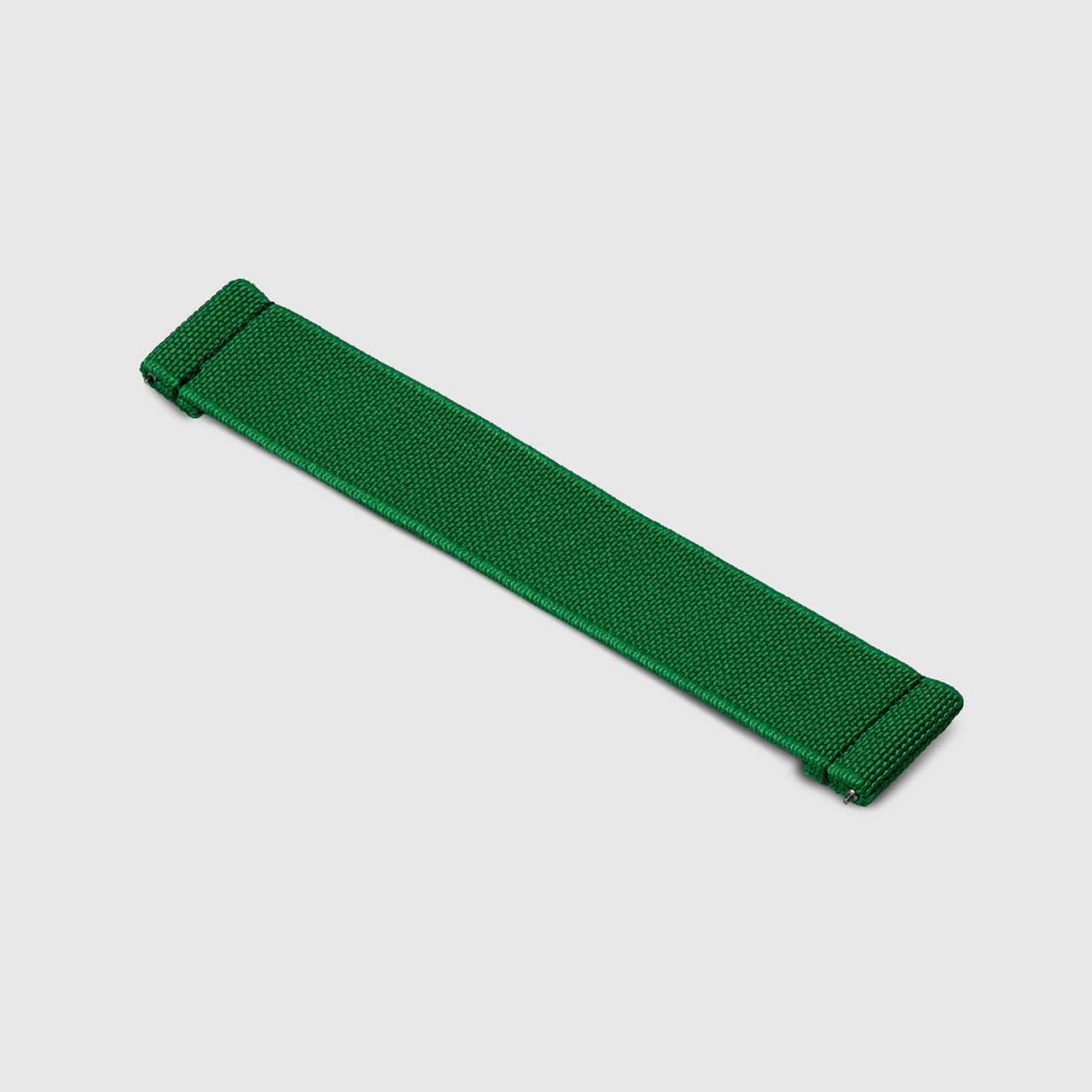 20mm Lug Width Elastic Strap - Emerald Green