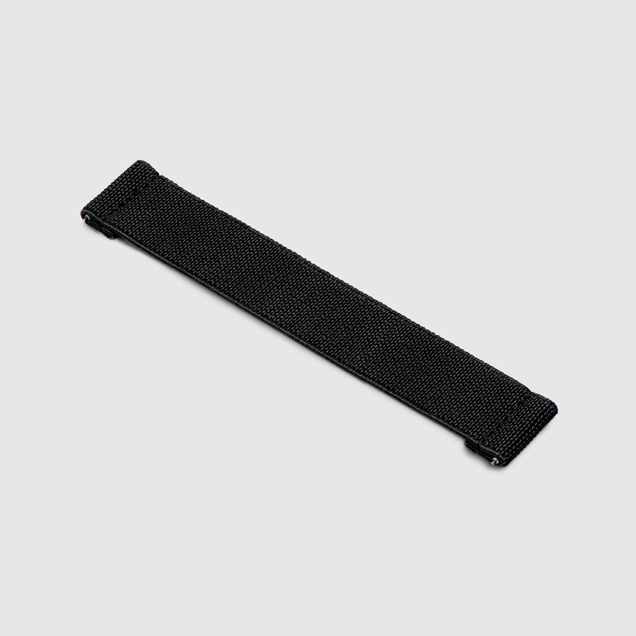 20mm Lug Width Elastic Strap Jet Black Horus Watch Straps