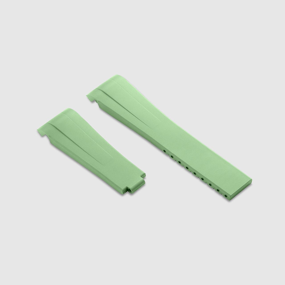FKM Rubber Strap for Rolex Yacht-Master on Bracelet - Sage Green