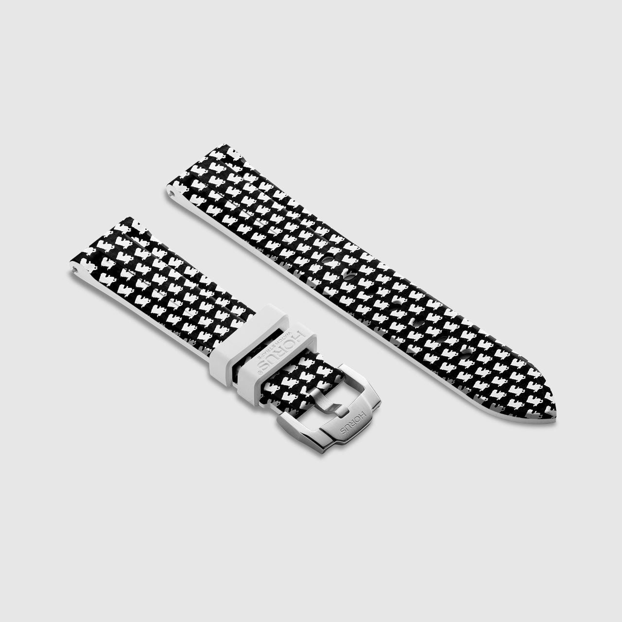 FKM Rubber Strap for Longines Heritage Collection - Derpy Dino