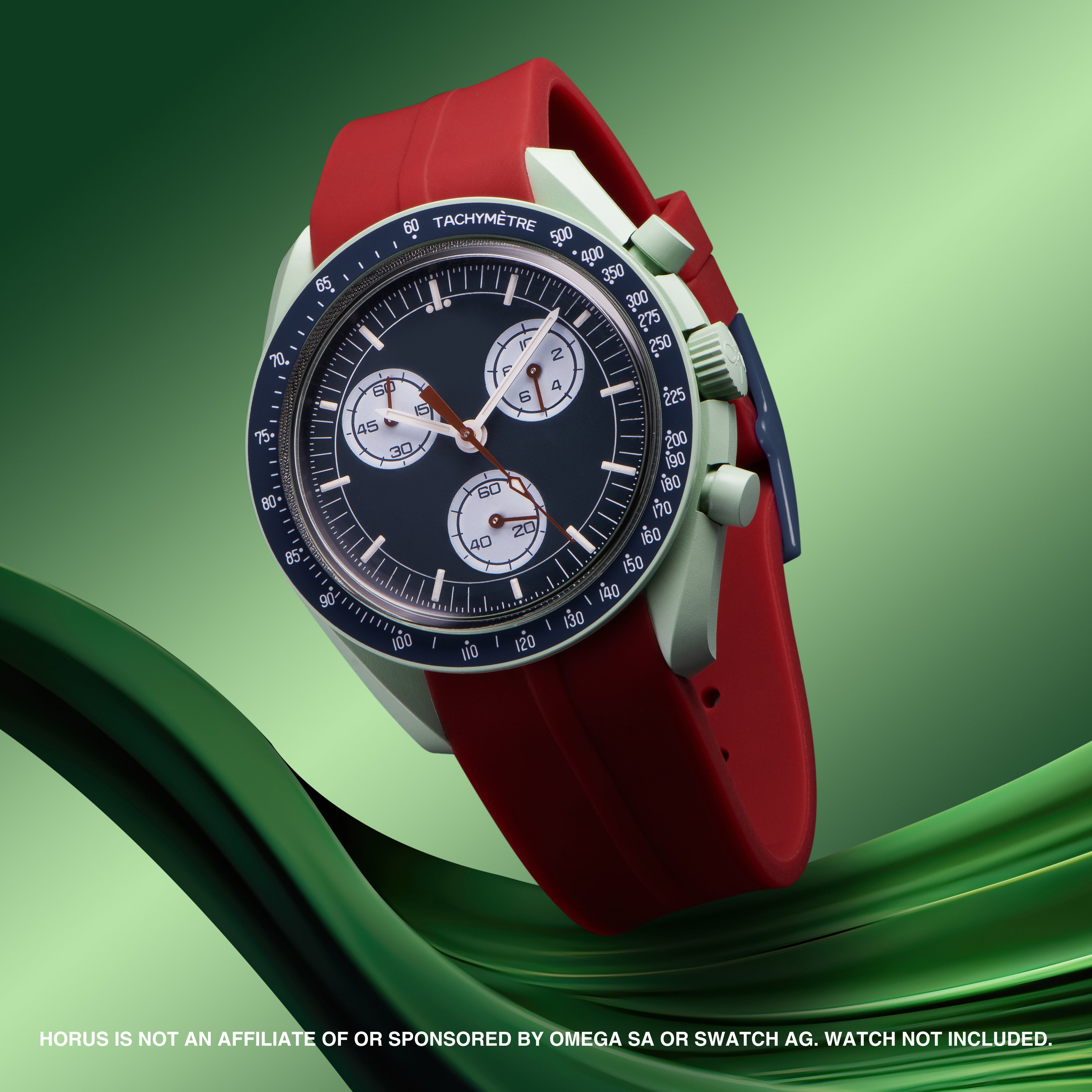 Rubber Strap for Swatch x Omega Moonswatch Mix & Match Buckle - Bordea