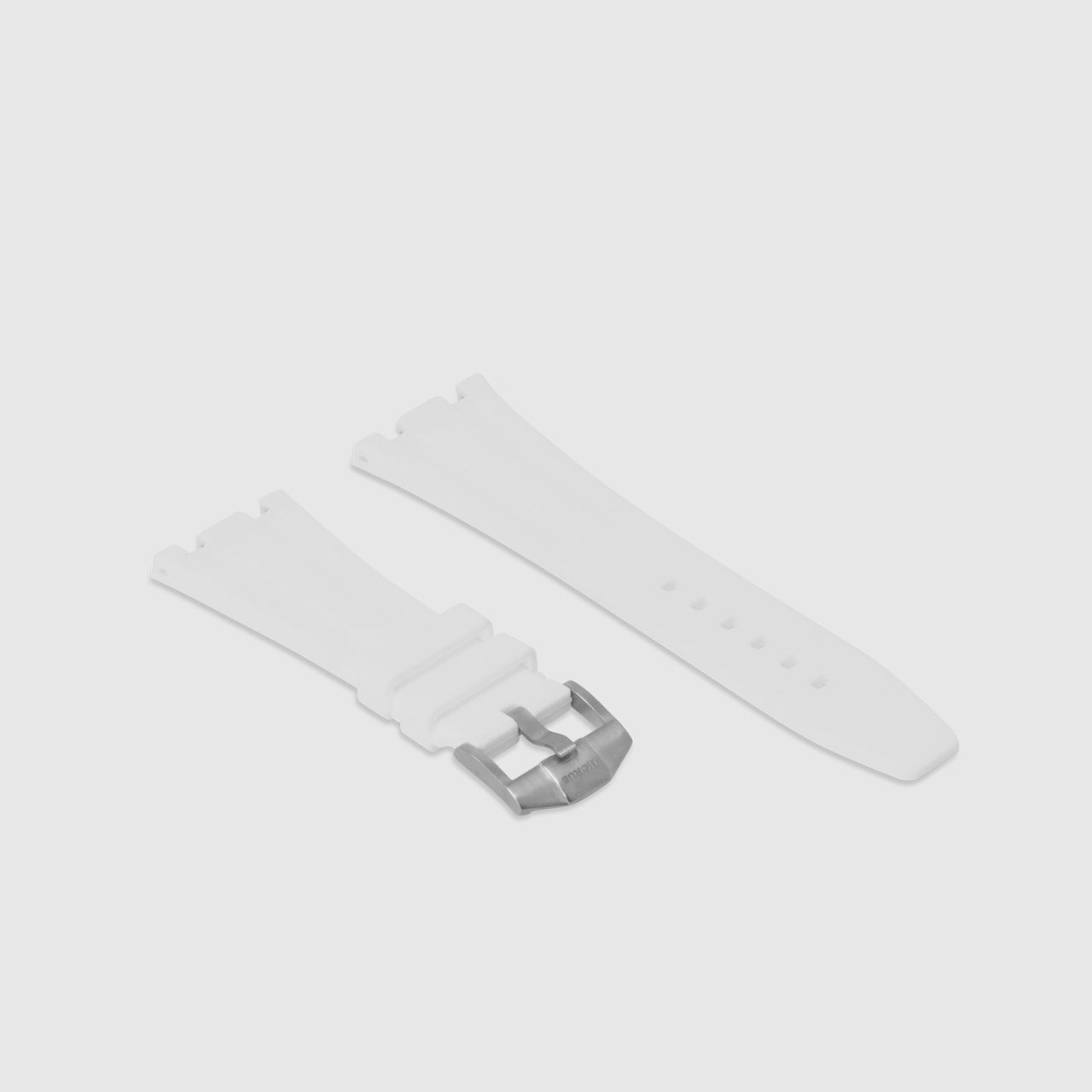 Rubber Strap for Audemars Piguet Royal Oak (41mm) - Arctic White