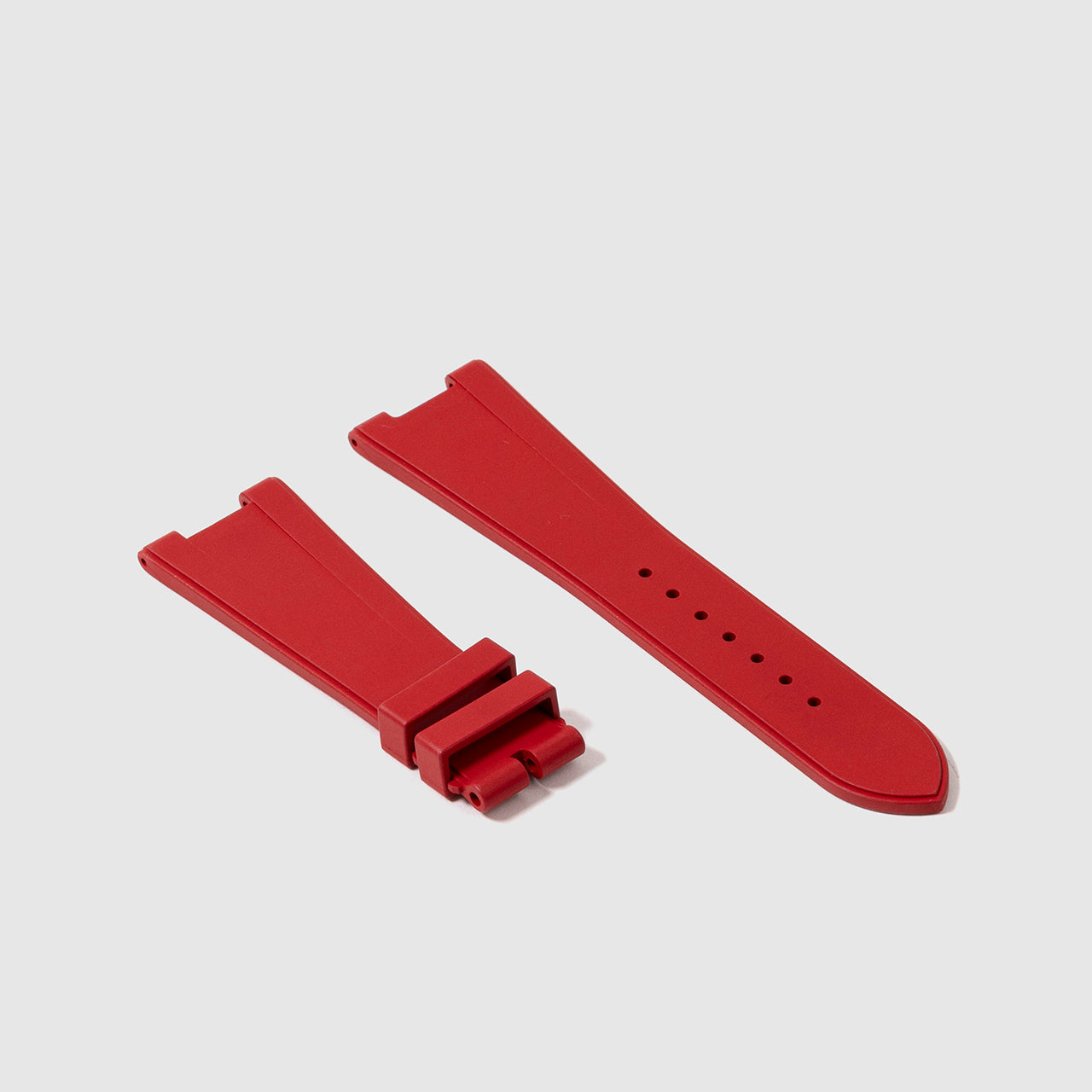 FKM Rubber Strap for Patek Philippe Nautilus - Crimson Red