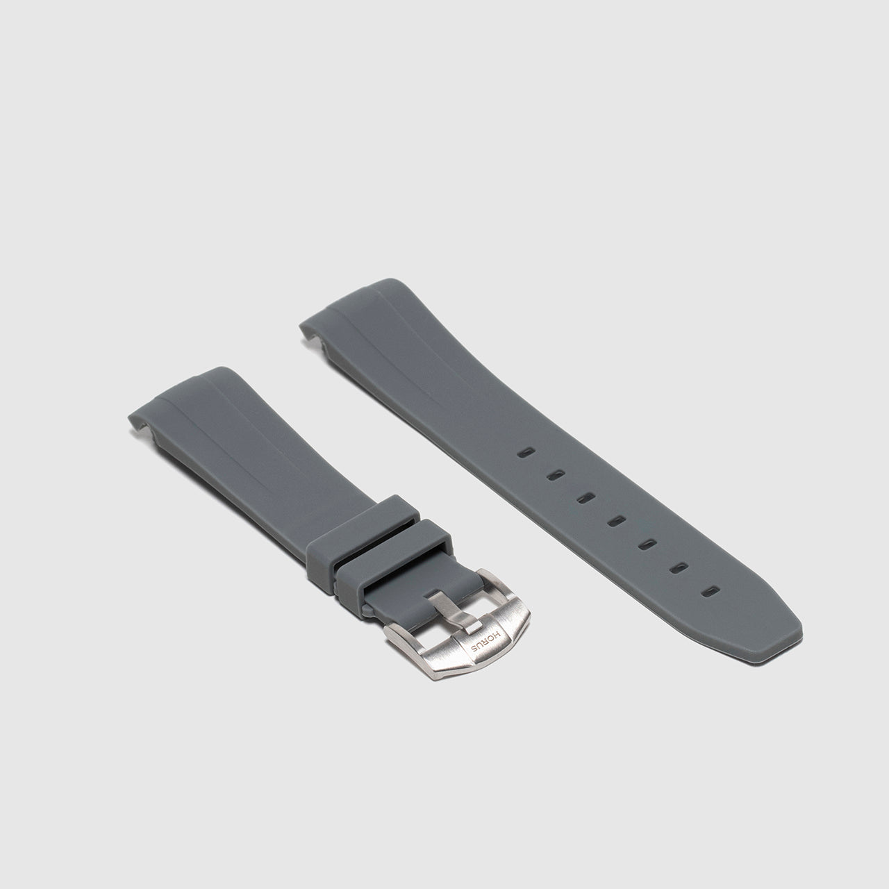 Rubber Strap for Rolex Explorer II Graphite Grey Horus Watch Straps