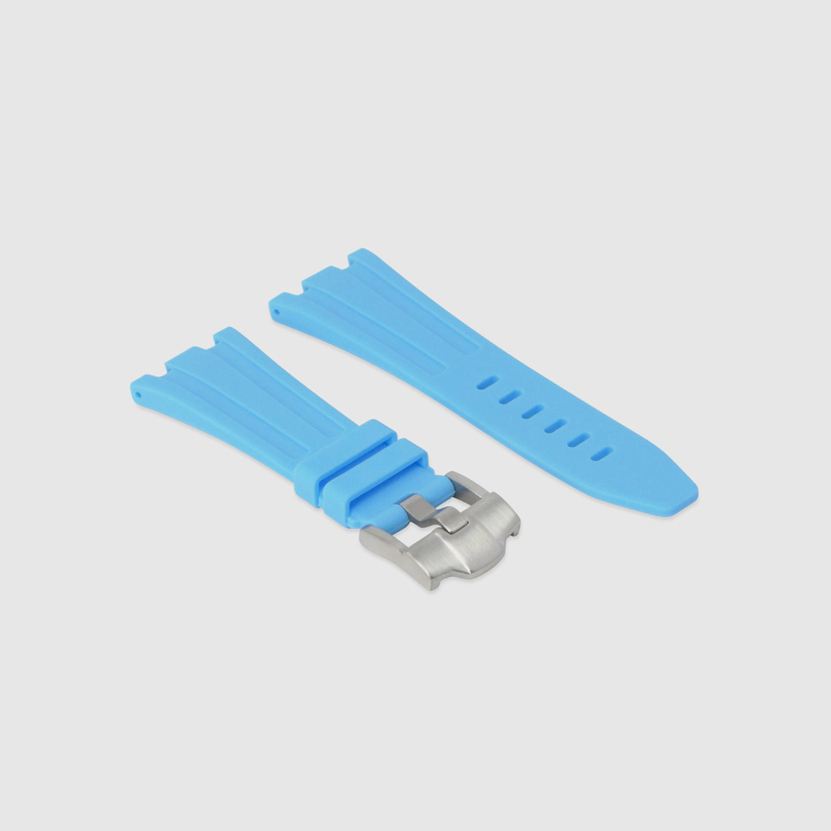 Rubber Strap for Audemars Piguet Diver - Miami Blue
