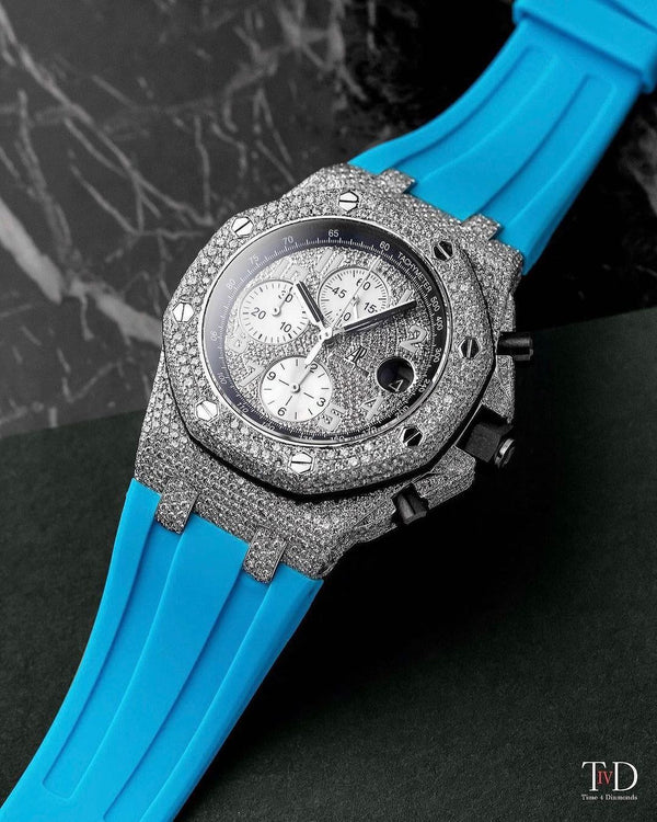Luxury high-end shiny black Ceramic Strap band Apple Watch Series 7 6