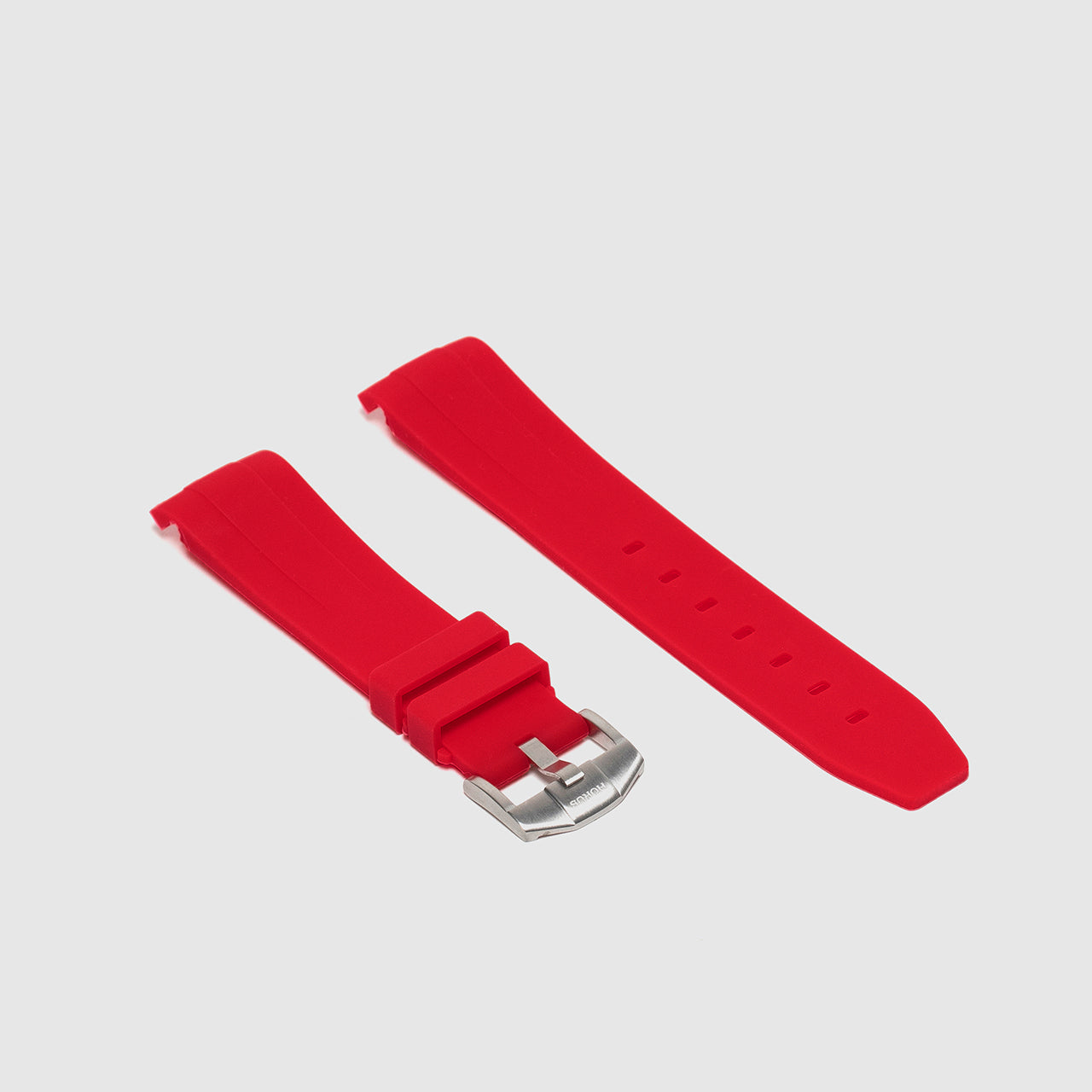 Rubber Strap for Swatch x Omega Moonswatch - Heat Red