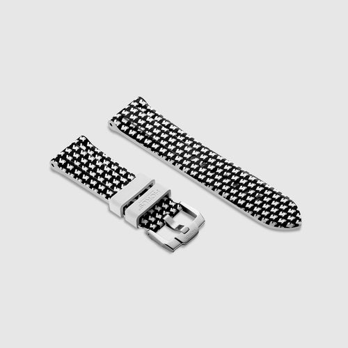 FKM Rubber Strap for Tag Heuer Monza Calibre 17 - Derpy Dino
