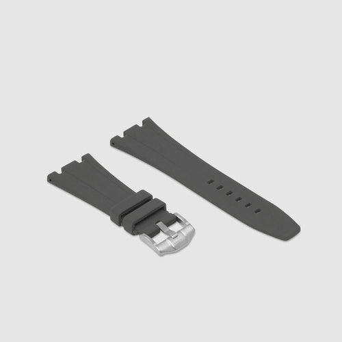 Rubber Strap for Audemars Piguet Royal Oak (41mm) - Graphite Grey