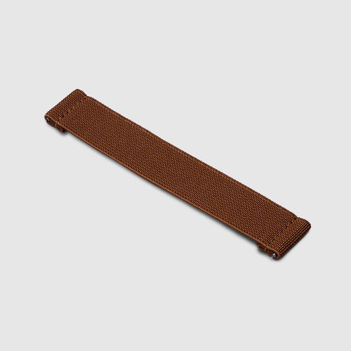 20mm Lug Width Elastic Strap - Sepia