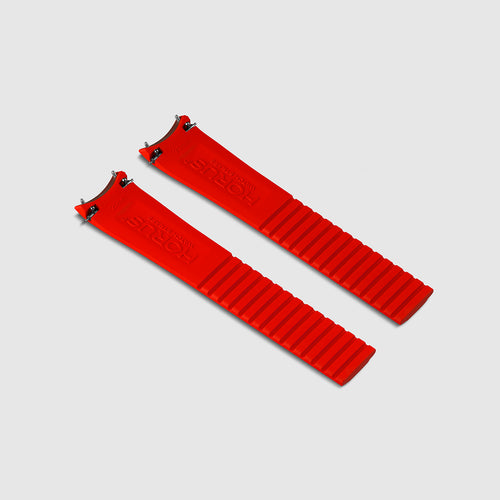 FKM Rubber Strap for Patek Philippe Aquanaut - Heat Red