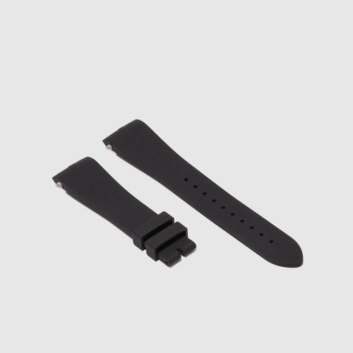 Rubber Strap for Swatch x Omega Moonswatch Mix & Match Buckle - Jet Black