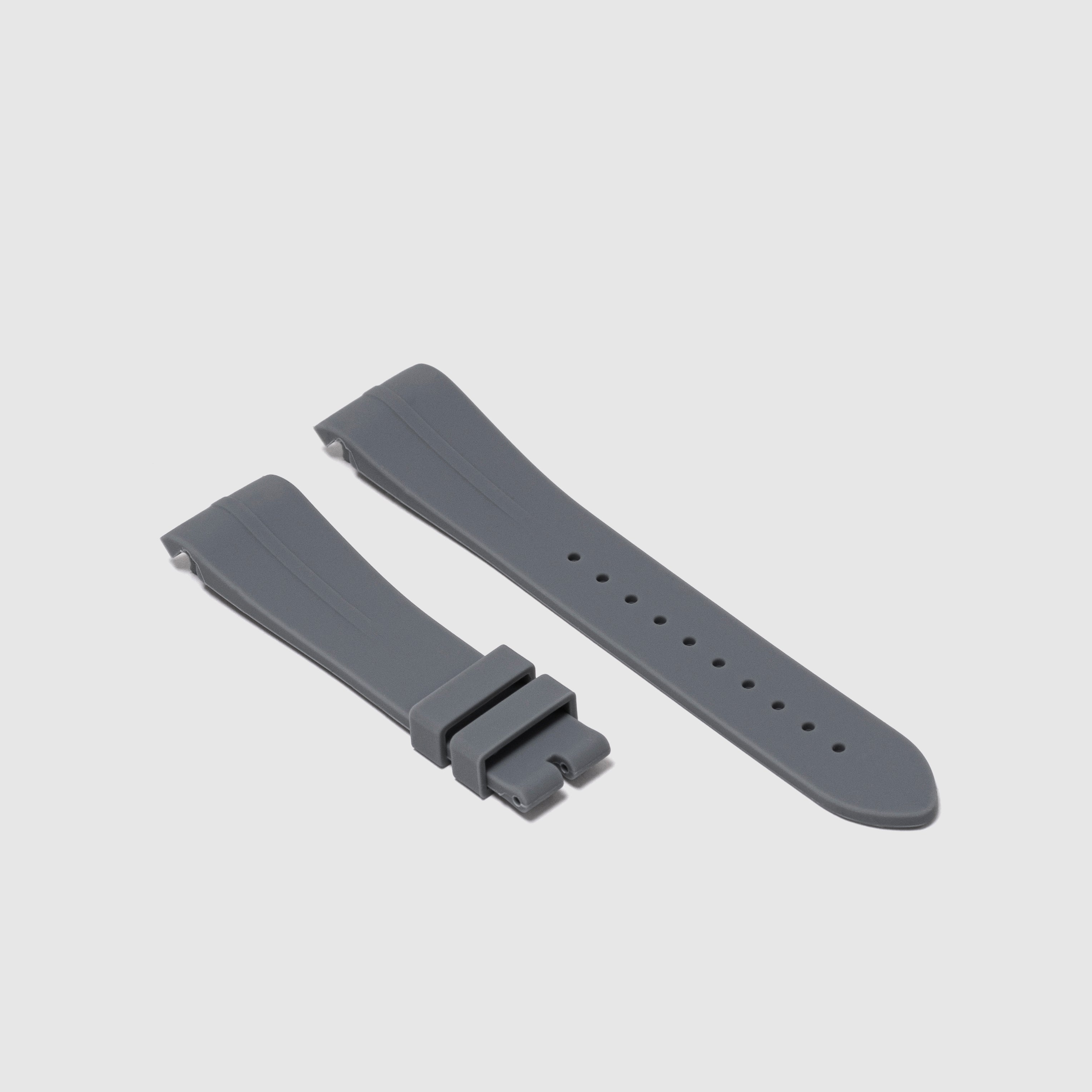 Rubber Strap for Swatch x Omega Moonswatch Mix & Match Buckle - Graphite Grey