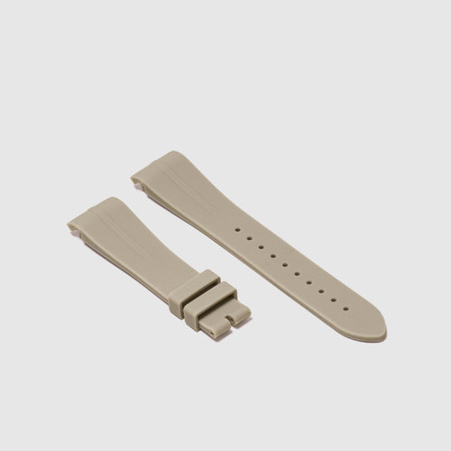 Rubber Strap for Swatch x Omega Moonswatch Mix & Match Buckle - Hurricane Grey