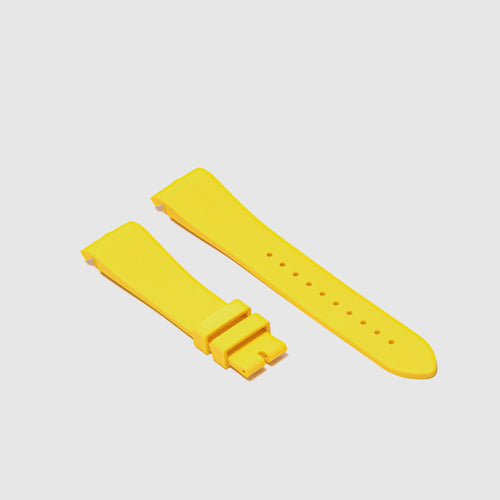 Rubber Strap for Swatch x Omega Moonswatch Mix & Match Buckle - Sunshine Yellow