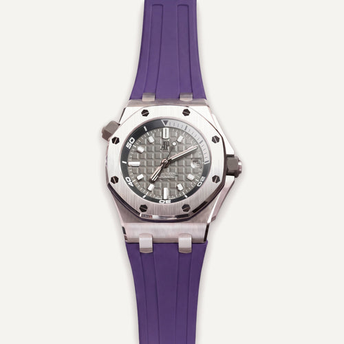 Rubber Strap for Audemars Piguet Diver - Royal Purple