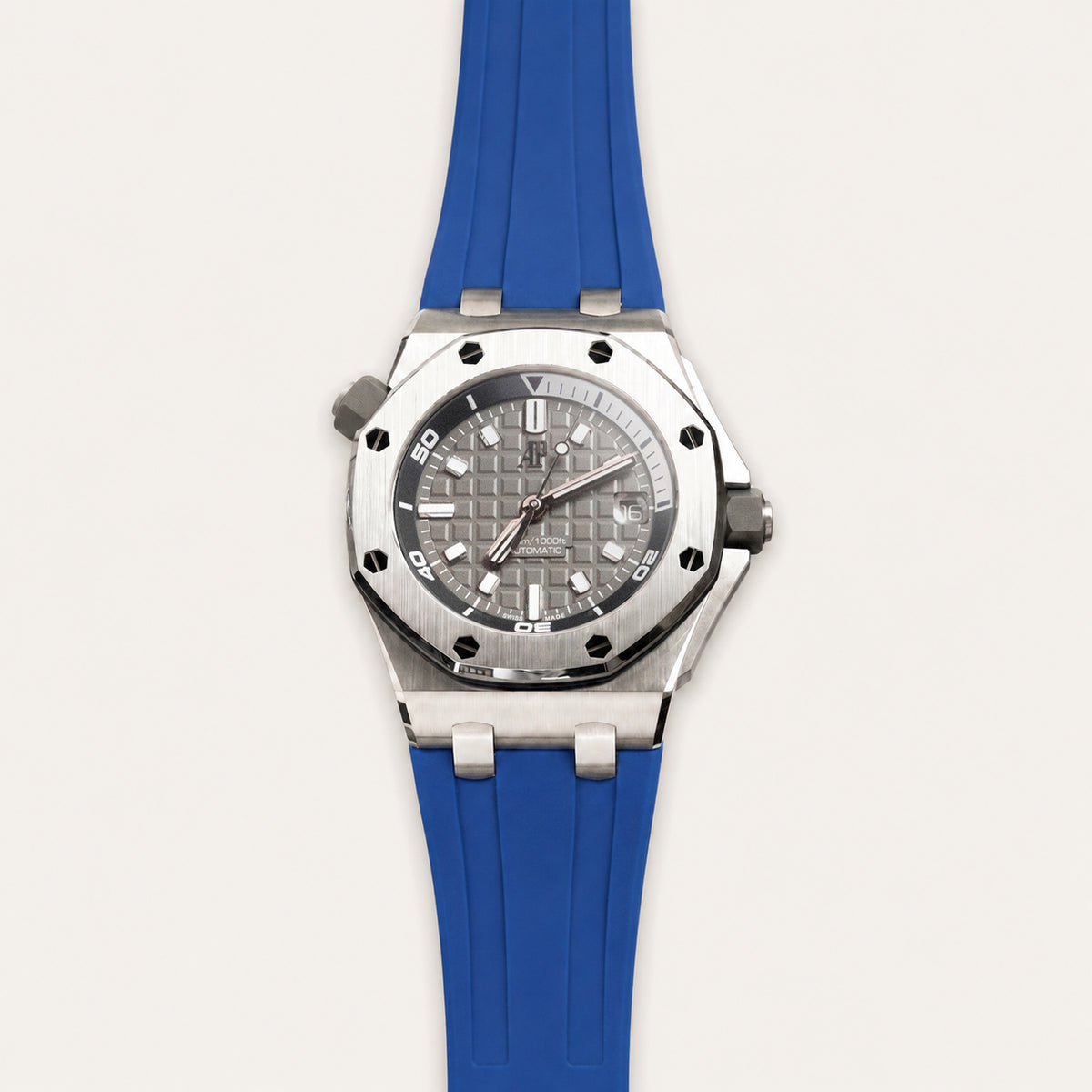 Rubber Strap for Audemars Piguet Diver - Navy Blue