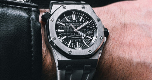 Rubber Strap for Audemars Piguet Diver - Graphite Grey