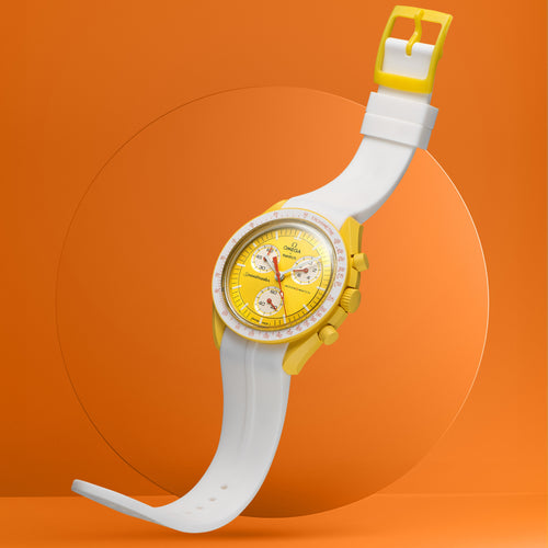 Rubber Strap for Swatch x Omega Moonswatch Mix & Match Buckle - Arctic White