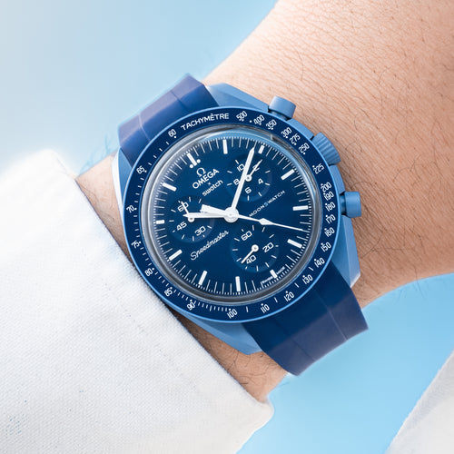 Rubber Strap for Swatch x Omega Moonswatch - Navy Blue