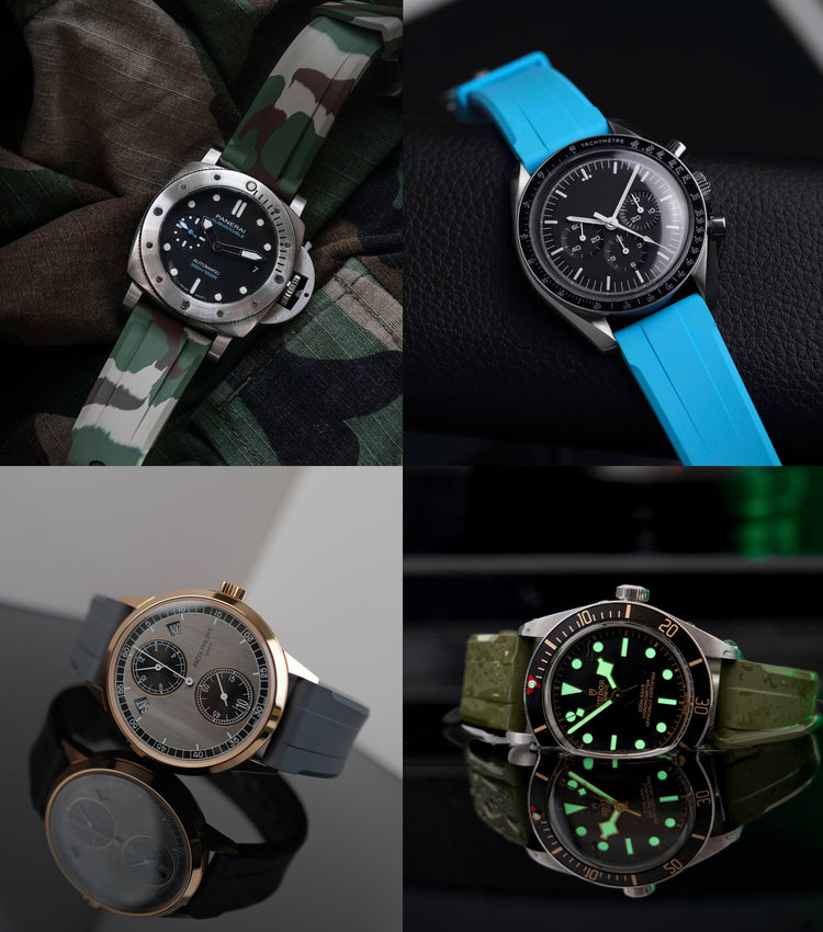 FKM Rubber Straps – Shop by Lug Width