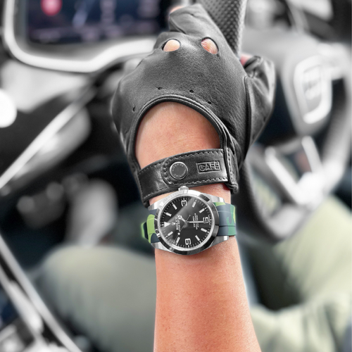 Rubber Strap for Rolex Explorer I - Green Camo