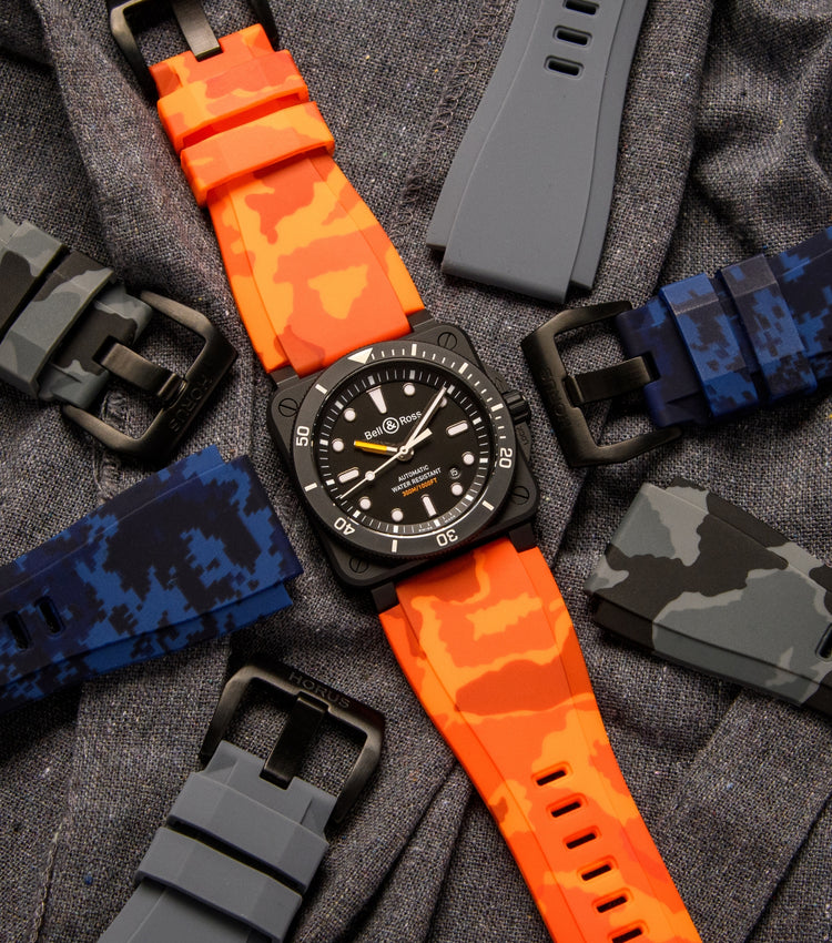 Rubber Straps for Bell & Ross