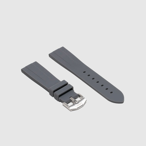 20mm Lug Width Rubber Strap - Graphite Grey