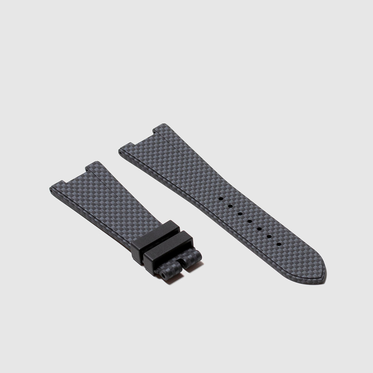 FKM Rubber Strap for Patek Philippe Nautilus - Carbon Fiber