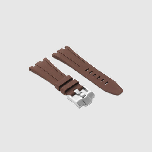 Rubber Strap for Audemars Piguet Diver - Espresso Brown