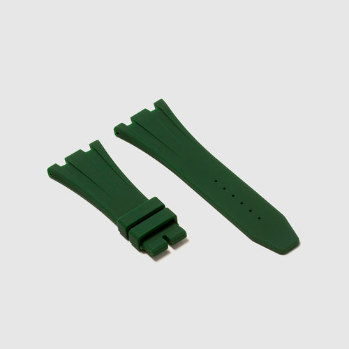 Rubber Strap for Audemars Piguet 42mm Royal Oak Offshore (Deployant Clasp) - Forest Green