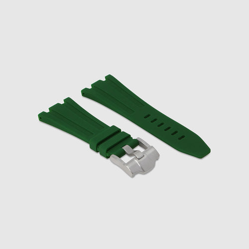 Rubber Strap for Audemars Piguet Diver - Forest Green