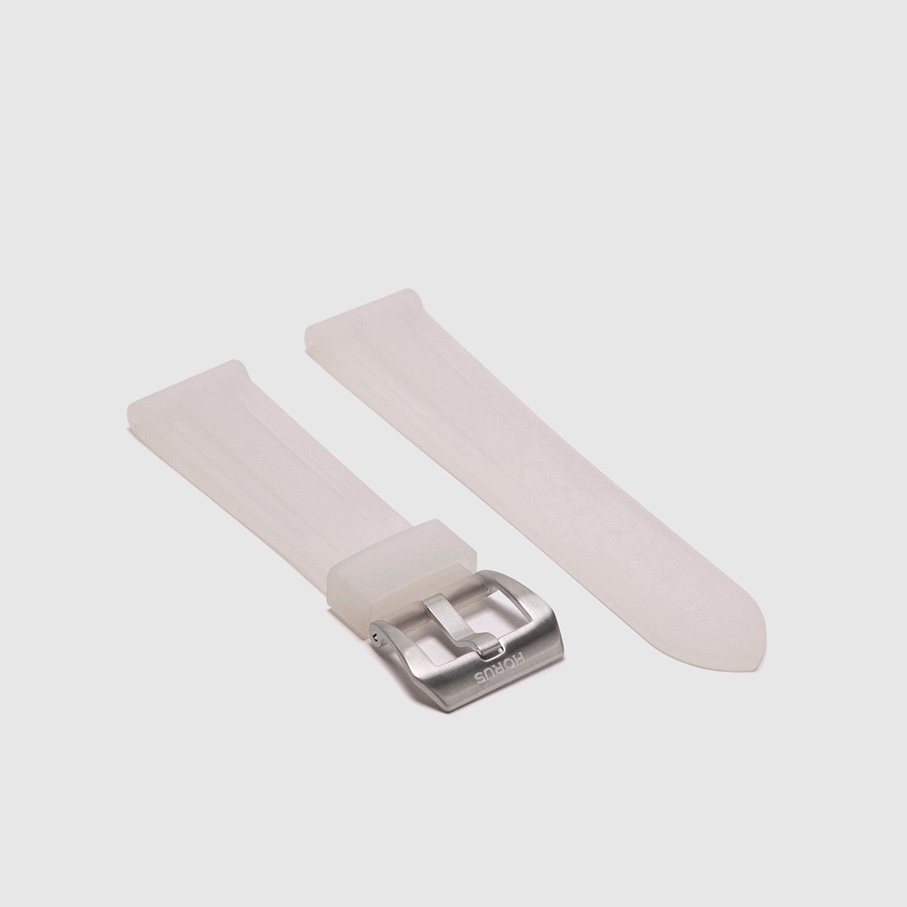 Rubber Strap for Tag Heuer Autavia - Translucent Glacier Ice