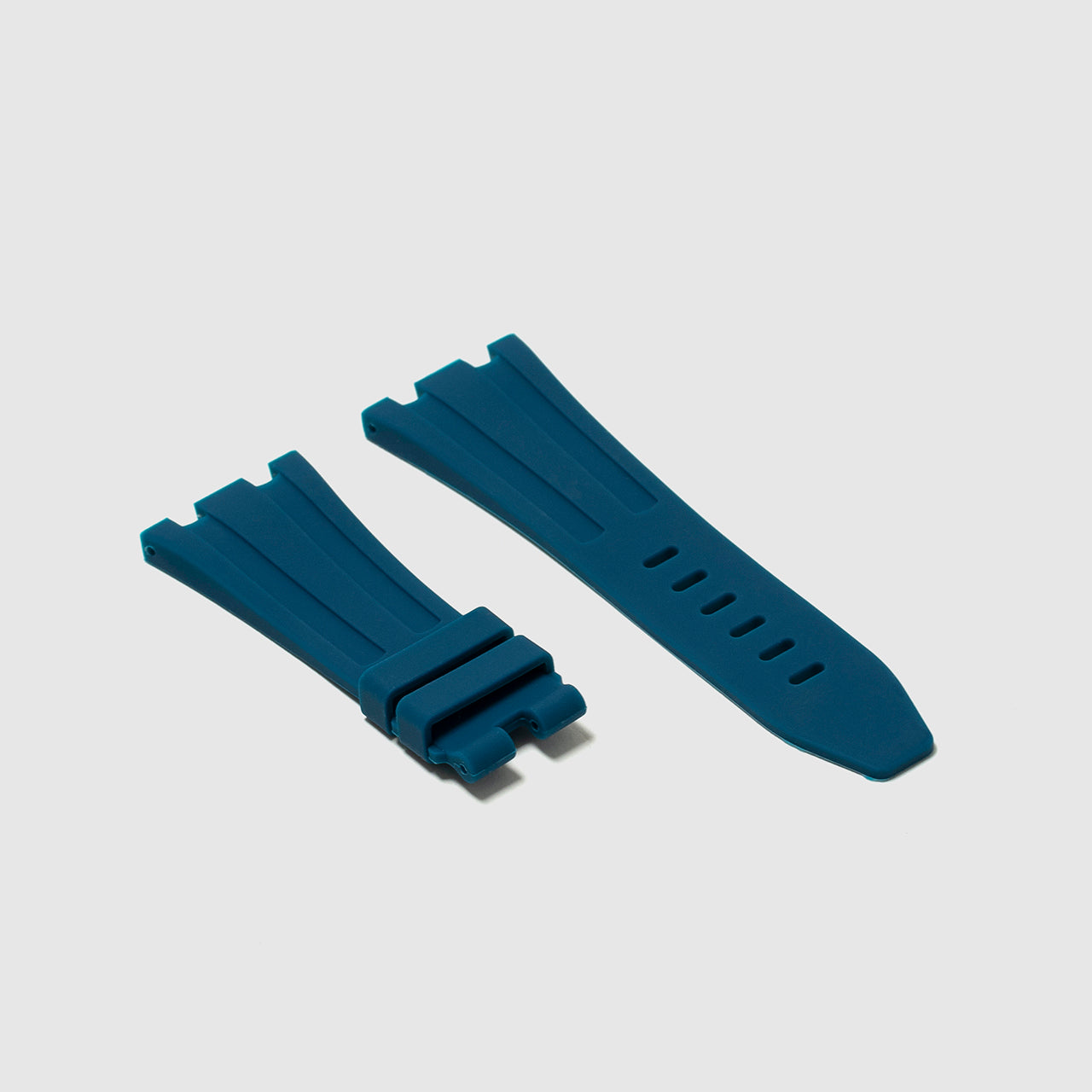 Rubber Strap for Audemars Piguet 42mm Royal Oak Offshore (Tang Buckle) - Indigo Blue