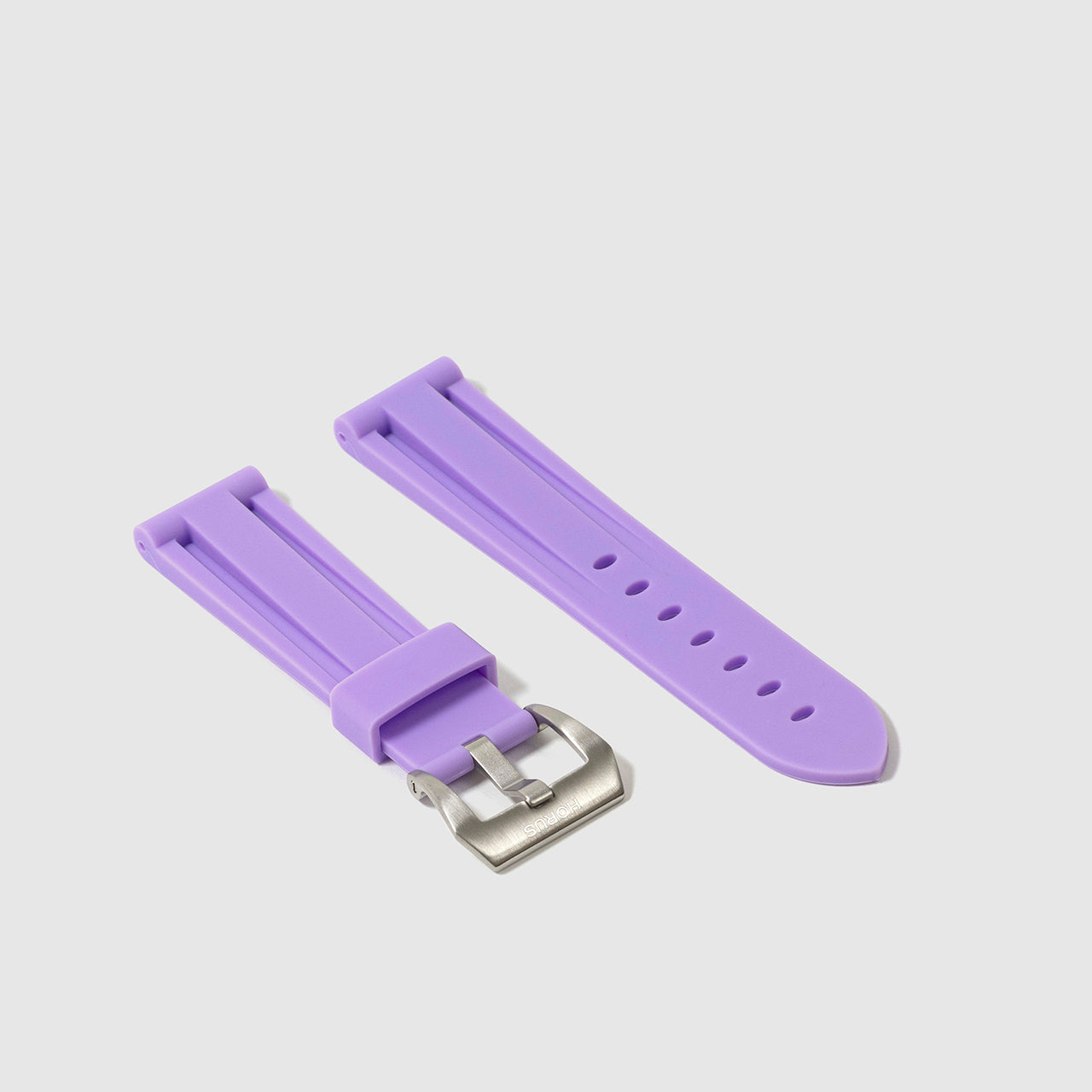 Rubber Strap for Tag Heuer Autavia - Lavender Purple