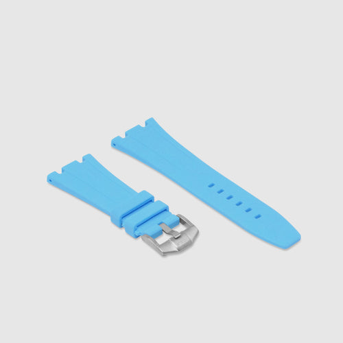 Rubber Strap for Audemars Piguet Royal Oak (41mm) - Miami Blue