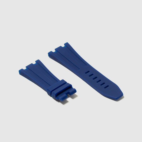 Rubber Strap for Audemars Piguet 42mm Royal Oak Offshore (Tang Buckle) - Navy Blue