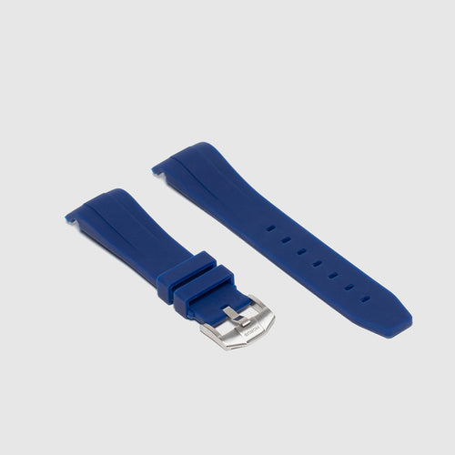 Rubber Strap for Rolex Datejust II - Navy Blue