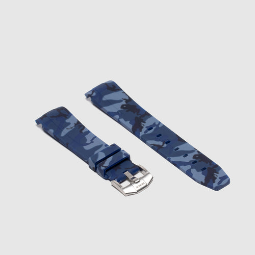 Rubber Strap for Swatch x Omega Moonswatch - Ocean Camo