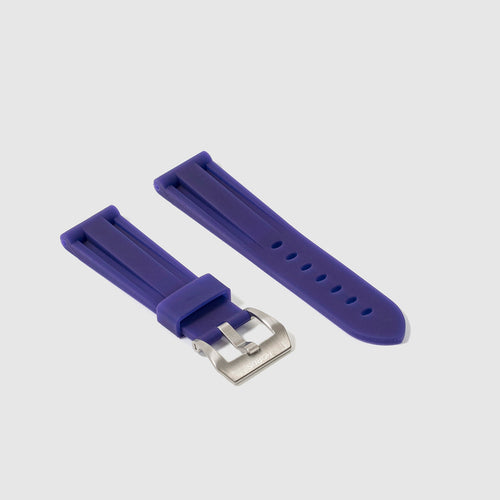 Rubber Strap for Tudor Pelagos - Royal Purple