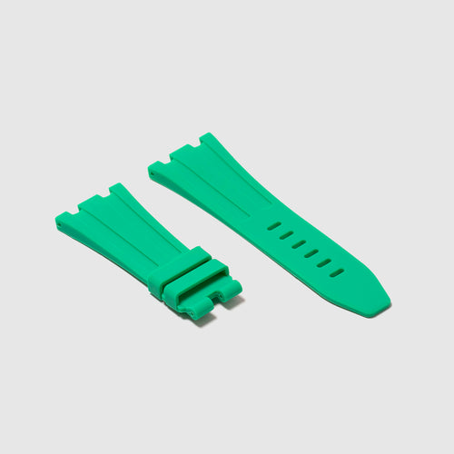 Rubber Strap for Audemars Piguet 42mm Royal Oak Offshore (Tang Buckle) - Shamrock Green