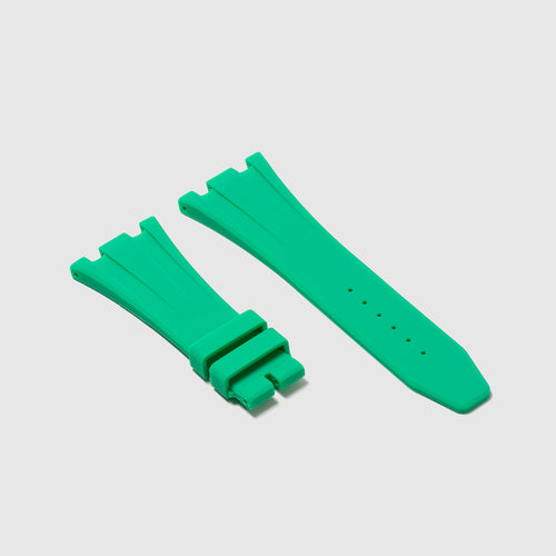 Rubber Strap for Audemars Piguet 42mm Royal Oak Offshore (Deployant Clasp) - Shamrock Green